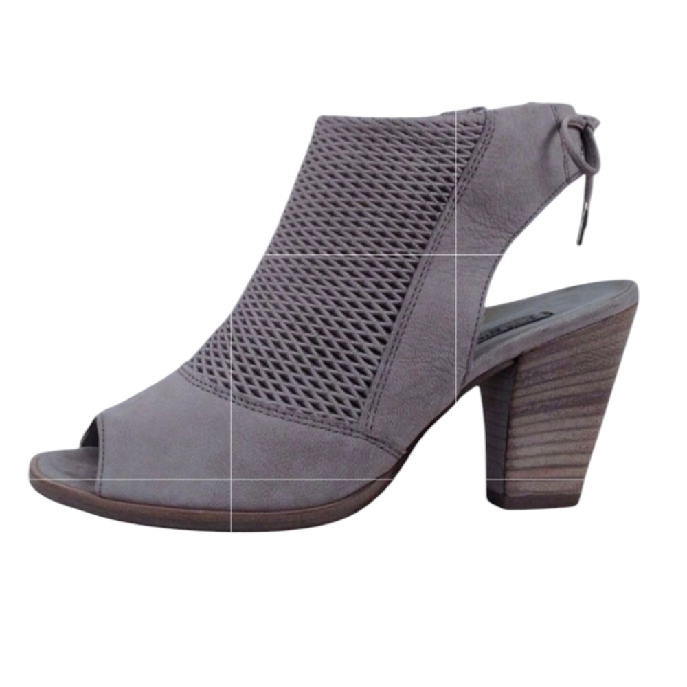 PAUL GREEN Lexi Pale Grey Suede Booties size 5.5